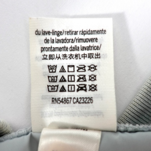 Victoria’s Secret PINK Lightweight Bomber Jacket - Gray Zip-Up, Women’s Size S - Picture 4 of 4